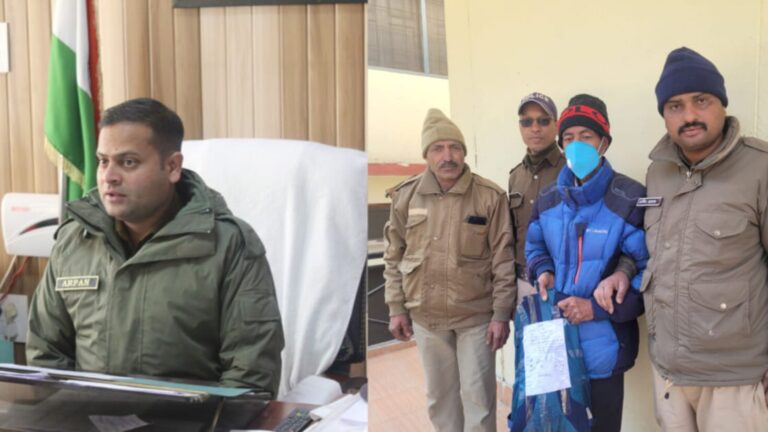 3 किलो 4 ग्राम चरस के साथ तस्कर गिरफ्तार 