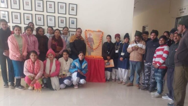 राजकीय महाविद्यालय कमांद में धूमधाम से मनाया गया 40 वां राष्ट्रीय युवा महोत्सव 