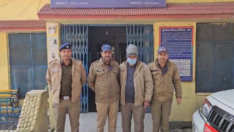 बुजुर्ग की हत्या में छोटा भाई गिरफ्तार, शराब के नशे में गाली गलौज बनी वजह 