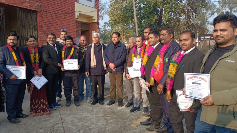 सितारगंज बार एसोसिएशन के चुनाव में दयानंद सिंह बने अध्यक्ष 