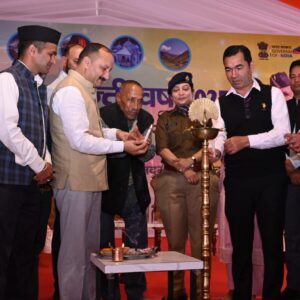 एसपी कमलेश उपाध्याय ने रजत जयंती उत्सव में किया प्रतिभाग 