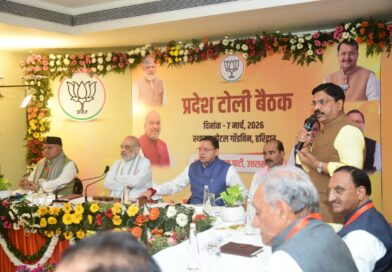 टोली बैठक में शाह ने की संगठन के प्रमुख नेताओं से चर्चा, किया मार्गदर्शन