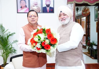 सीएम पुष्कर सिंह धामी से गुरुद्वारा श्री हेमकुंड साहिब प्रबंधन ट्रस्ट के अध्यक्ष नरेंद्र जीत सिंह बिंद्रा ने की भेंट 