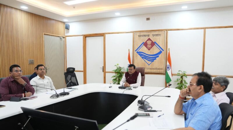मुख्य सचिव ने की प्रदेश के रोपवे प्रोजेक्ट की समीक्षा