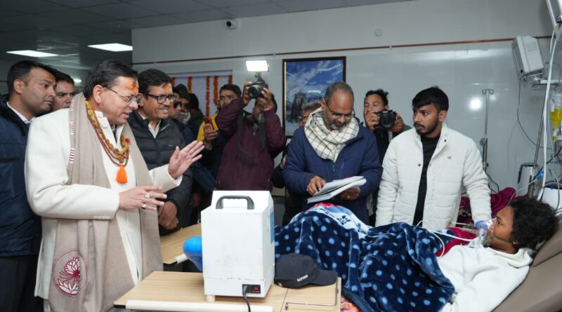 मुख्यमंत्री पुष्कर सिंह धामी ने श्री केदारनाथ धाम में भारत पेट्रोलियम कॉर्पोरेशन लिमिटेड अस्पताल का किया लोकार्पण