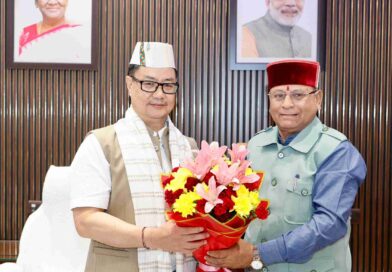 मंत्री खजान दास ने केंद्रीय मंत्री किरेन रिजिजू से की भेंट, अल्पसंख्यक कल्याण योजनाओं पर हुई विस्तृत चर्चा