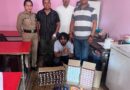 रायपुर के रेस्टोरेंट से भारी मात्रा में देशी-अंग्रेजी शराब बरामद, एक दबोचा