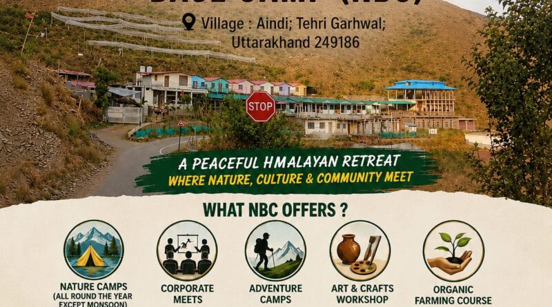 नागटिब्बा बेस कैंप में समर कैंप: नारायण सिंह राणा के निर्देशन में प्रकृति के बीच सीखेंगे छात्र
