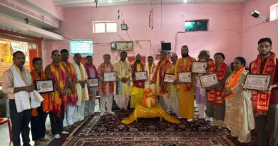 19वीं गोमुख संकल्प कलश यात्रा का उत्तरकाशी में भव्य स्वागत, मानवता के कल्याण और पर्यावरण संरक्षण का संकल्प.