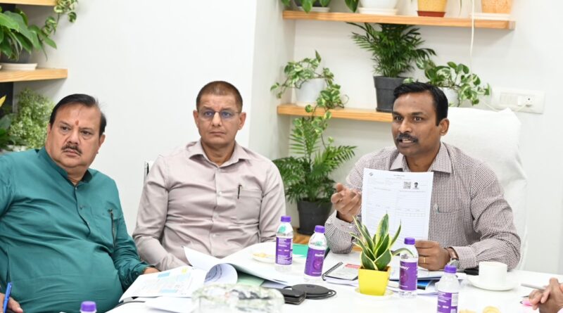 अपर मुख्य निर्वाचन अधिकारी ने SIR को लेकर की राजनैतिक दलों के साथ बैठक
