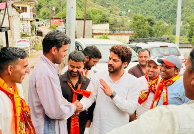 गंगोत्री विधानसभा: 2027 के विधानसभा चुनाव को लेकर क्षेत्र में राजनीतिक हलचलें तेज, विकल्प के रूप में उभर रहे डुण्डा ब्लॉक प्रमुख राजदीप सिंह परमार 