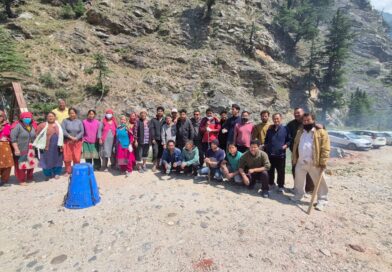 स्वच्छता की मिसाल बगोरी गांव ने फिर संभाली कमान. ग्रामीणों और पर्यटन समिति ने चलाया महा-सफाई अभियान 