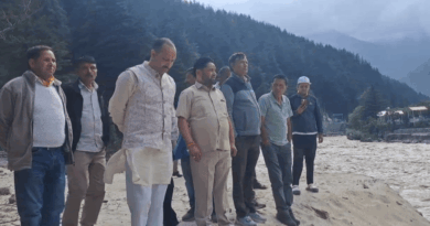 धराली, हर्षिल में भगीरथी का बढ़ रहा जल स्तर, विधायक सुरेश चौहान ने सरकार से गाद (RBM)हटाने के लिए नियमों में ढील देने की मांग