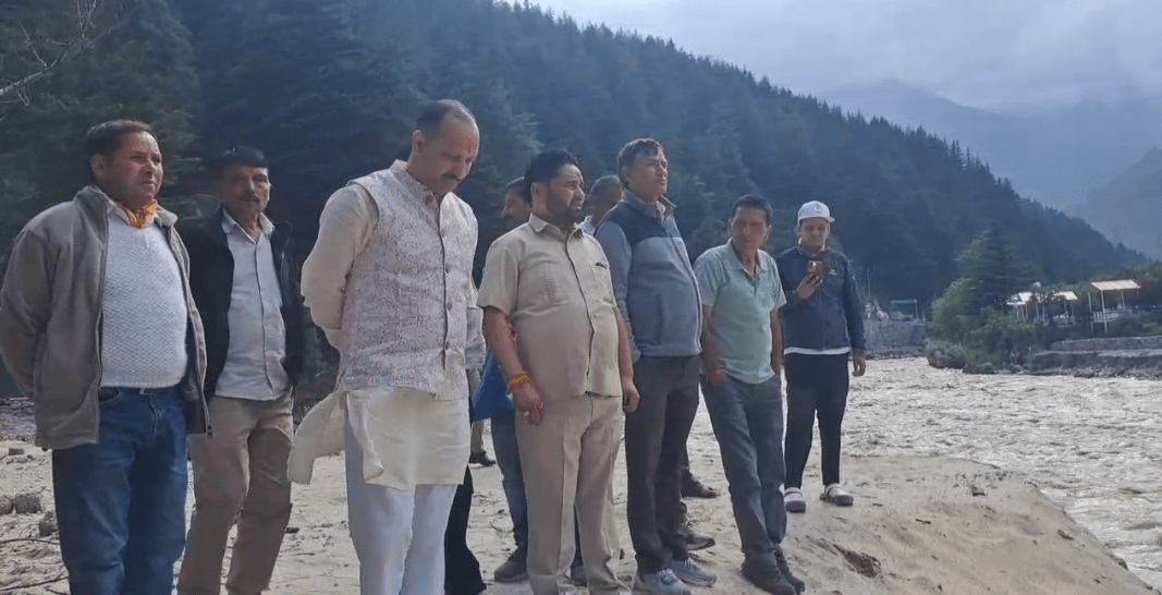 धराली, हर्षिल में भगीरथी का बढ़ रहा जल स्तर, विधायक सुरेश चौहान ने सरकार से गाद (RBM)हटाने के लिए नियमों में ढील देने की मांग