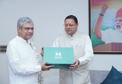 मुख्यमंत्री ने केंद्रीय रेल मंत्री से रेल परियोजनाओं एवं कनेक्टिविटी विस्तार पर की चर्चा