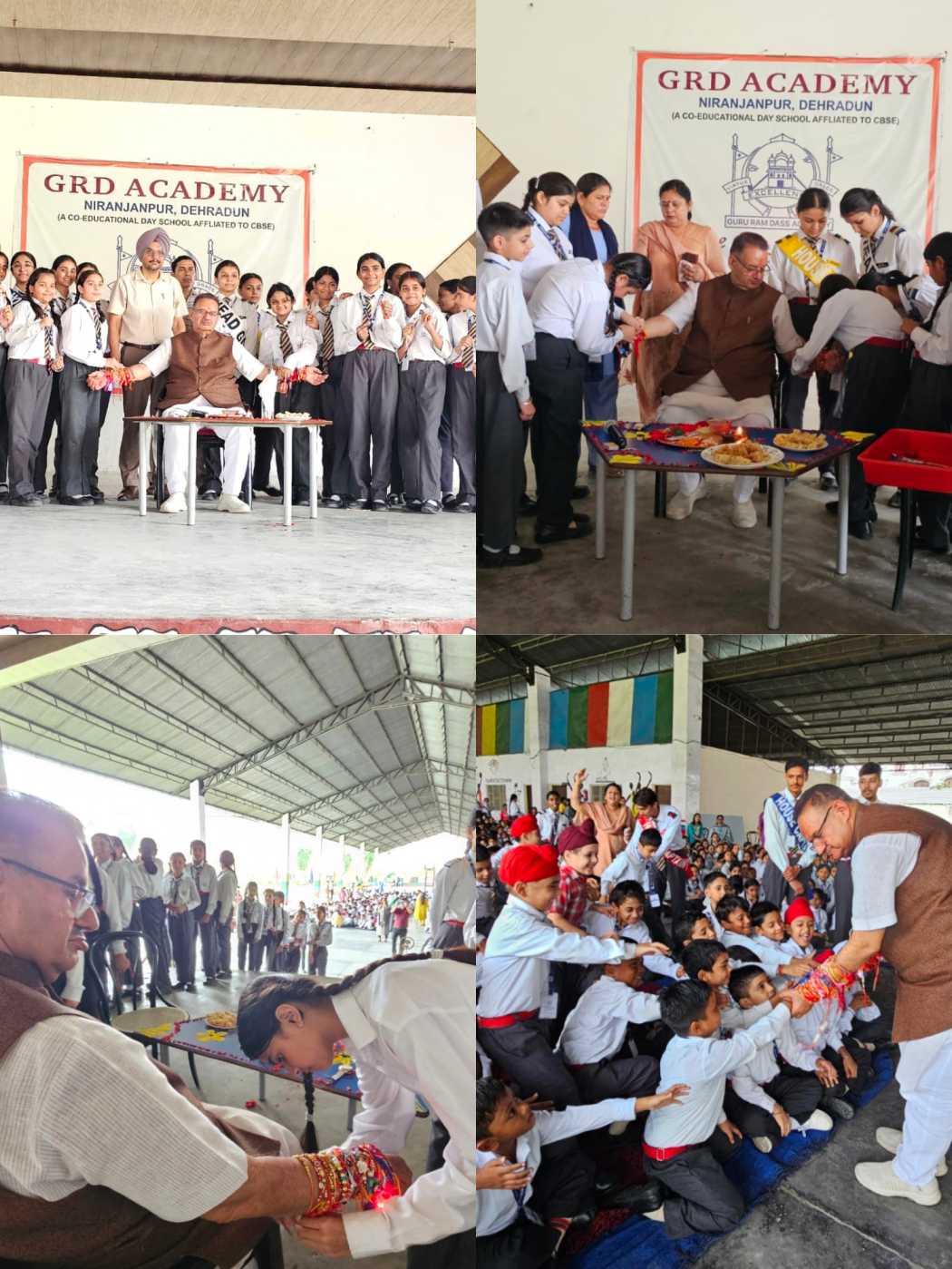 नन्हे-मुन्ने बच्चों संग कैबिनेट मंत्री गणेश जोशी ने मनाया रक्षाबंधन, बांटे उपहार और बच्चों को दिया स्नेह और आशीष