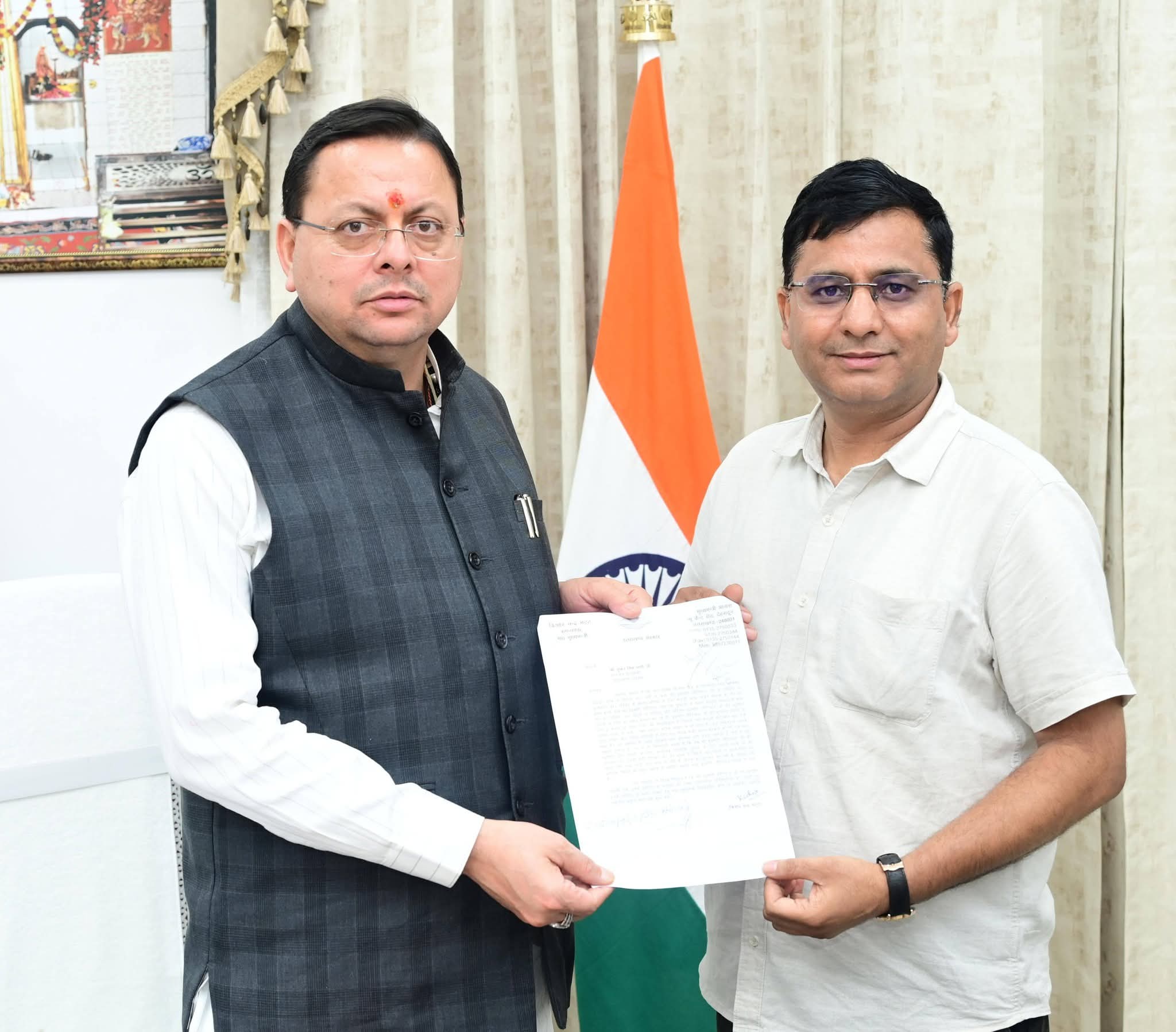 इंद्रमणि नौटियाल की घर वापसी के लिए किशोर भट्ट की पहल, सीएम धामी ने मंजूर की 2 लाख की आर्थिक सहायता