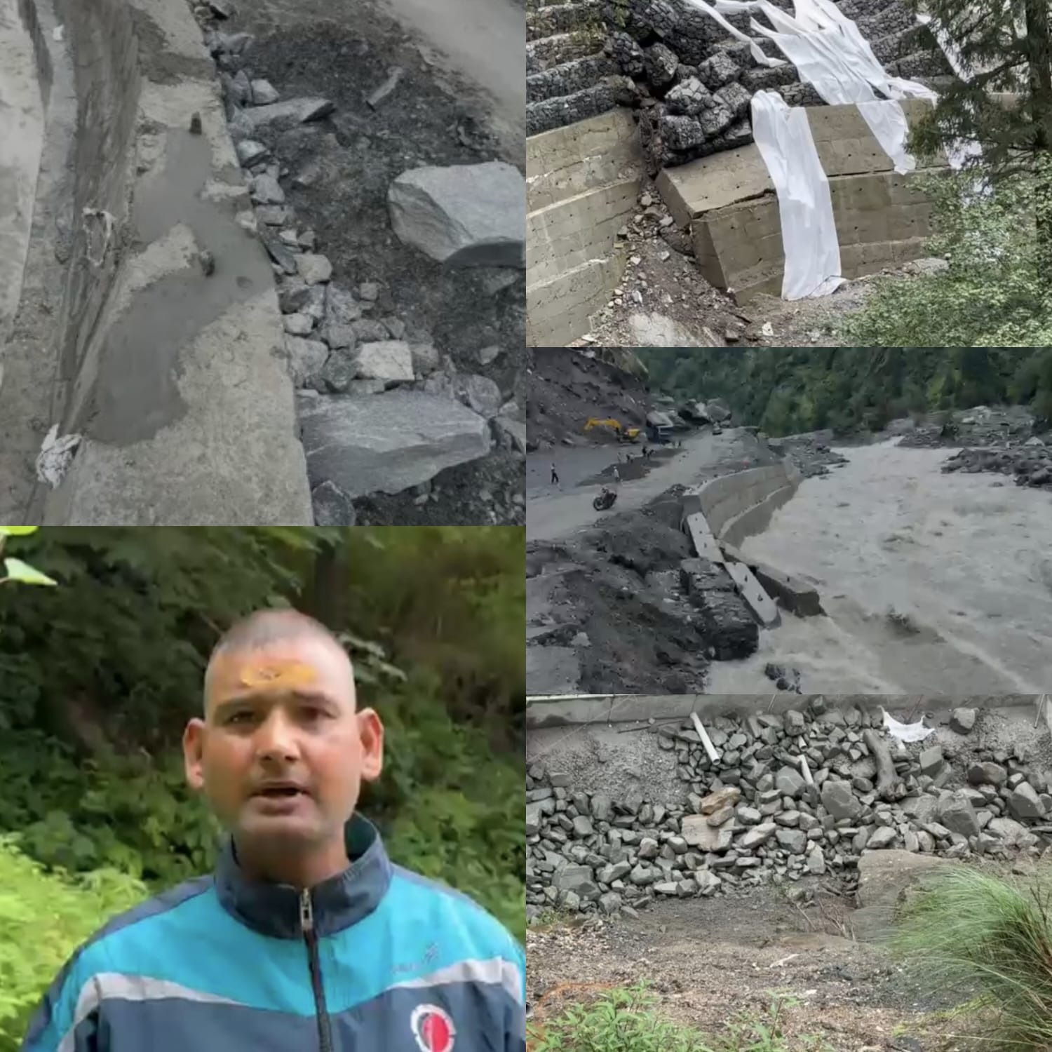 गंगोत्री हाईवे पर BRO के निर्माण कार्य पर सवाल: 22 दिन में ही ढही करोड़ों की दीवार, घटिया सामग्री के इस्तेमाल का आरोप 
