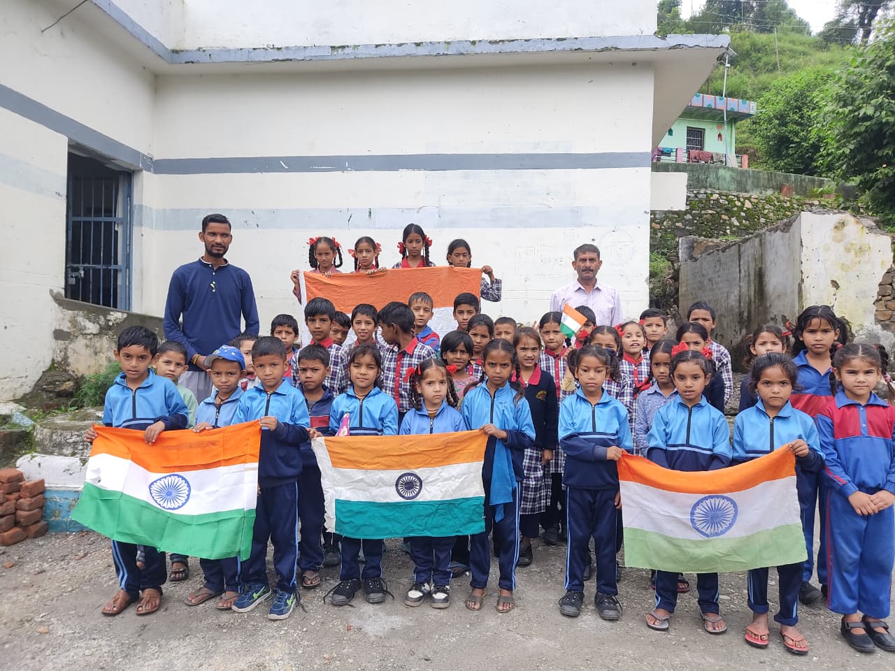 हर हर तिरंगा अभियान के तहत किया जन जागरूक