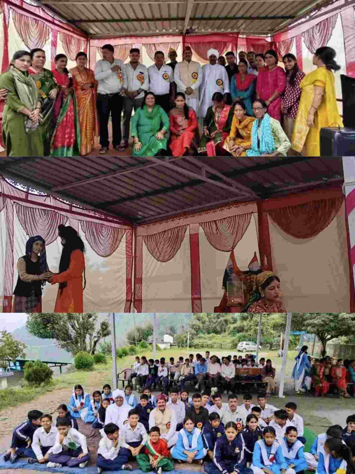 राजकीय इंटर कॉलेज दोंक सकलाना में धूमधाम से मनाया स्वतंत्रता दिवस