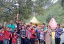 जय श्री राम के नारों से गूंज उठा हनुमान मंदिर हटवाल गांव 