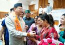 मुख्यमंत्री को महिलाओं ने बांधा रक्षा सूत्र, मुख्यमंत्री ने दी सभी को रक्षा बन्धन की शुभकामनाएं