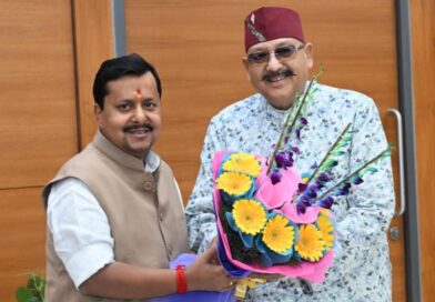 कैबिनेट मंत्री सतपाल महाराज ने की भाजपा के राष्ट्रीय अध्यक्ष नितिन नबीन से शिष्टाचार भेंट 