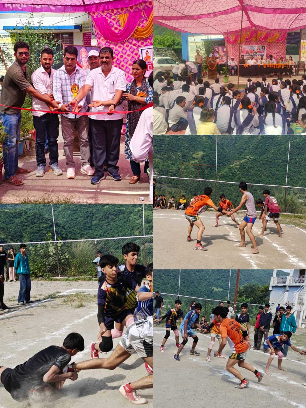 डामटा खेल मैदान में न्याय पंचायत स्तरीय खेल महाकुंभ प्रतियोगिताएं शुरू