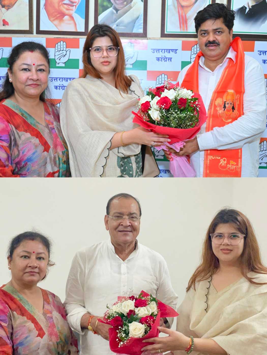 उत्तराखंड मीडिया इंचार्ज पंखुड़ी पाठक का कांग्रेस मुख्यालय में प्रथम आगमन, प्रदेश अध्यक्ष गणेश गोदियाल और नेता प्रतिपक्ष यशपाल आर्य ने किया स्वागत