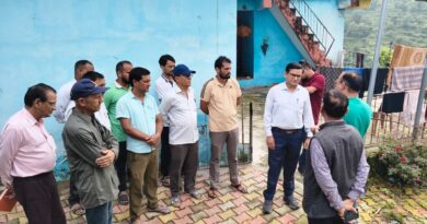 ‎अपर जिलाधिकारी ने सैंजी गांव का भ्रमण कर सुनी ग्रामीणों की समस्याएं, निस्तारण के दिए निर्देश