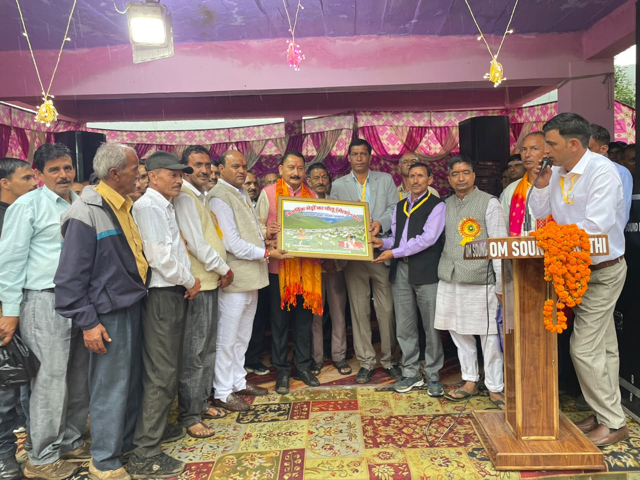 ‘भेडू कु थौलू’ मेले में मुख्य अतिथि के रूप में पहुंचे पूर्व विधायक विजयपाल सजवाण