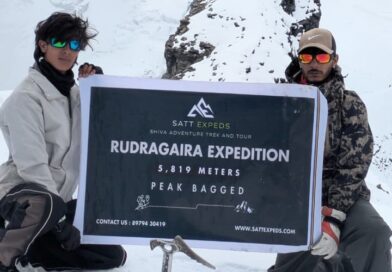 रुद्रगैरा शिखर पर सैट एक्सपेड्स की ऐतिहासिक सफलता, 5,819 मीटर ऊंची चोटी पर वर्षा ऋतु के बाद प्रथम सफल आरोहण