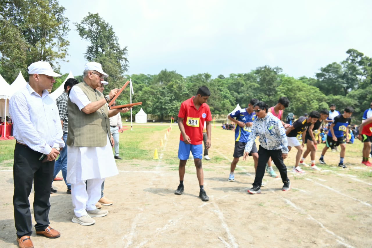 कैबिनेट मंत्री गणेश जोशी ने किया मसूरी विधानसभा क्षेत्र में विधायक खेलकूद प्रतियोगिता का शुभारम्भ  
