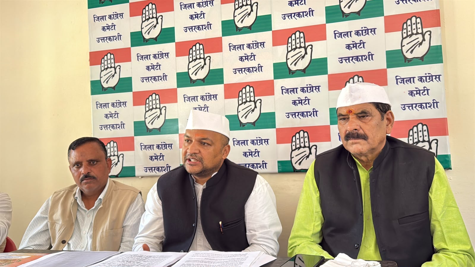 उत्तरकाशी में 8 अक्टूबर को वोट बचाओ–देश बचाओ मार्च निकालेगी कांग्रेस