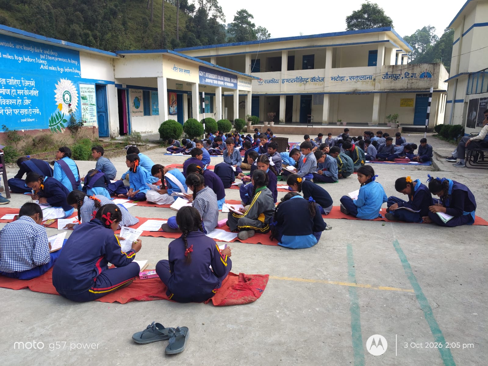सकलाना क्षेत्र के विभिन्न विधालय भारतीय संस्कृति ज्ञान परीक्षा का आयोजन जिसमें 12 विधालय के 500विधार्थी ने किया प्रतिभाग 