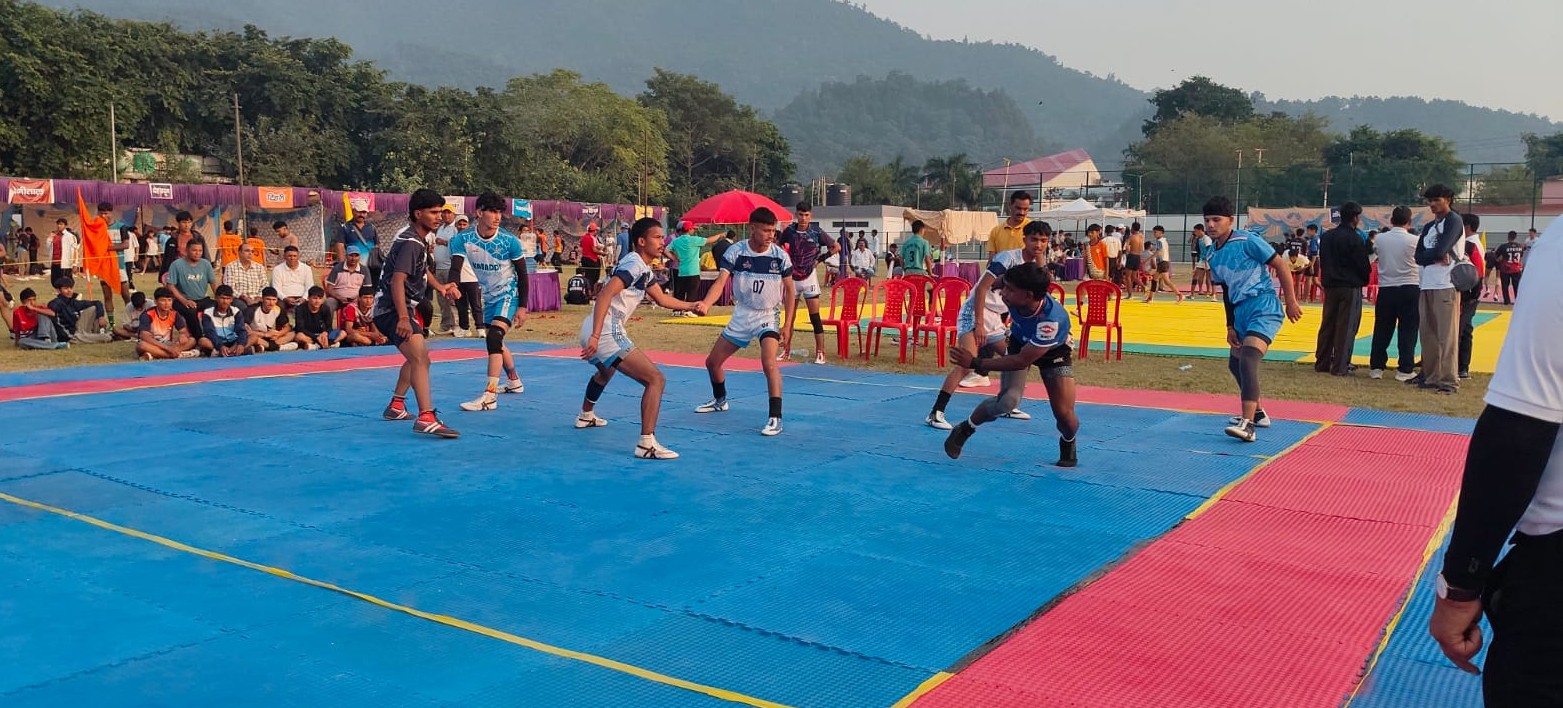 ‎राज्य स्तरीय विद्यालयी कबड्डी में खिलाड़ियों ने दिखाया दमखम